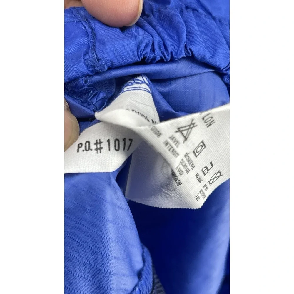 Vtg 90s Patagonia Blue Nylon Windbreaker Shell Pants Size M